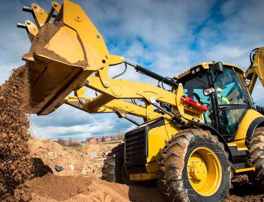 Аренда экскаватора-погрузчика JCB 4CX в Минске от собственника